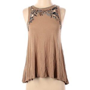 Akemi + Kin Sleeveless Top, S, Tan